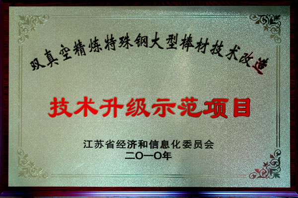 雙真空精煉特殊鋼大型棒材技術(shù)改造 技術(shù)升級(jí)示范項(xiàng)目