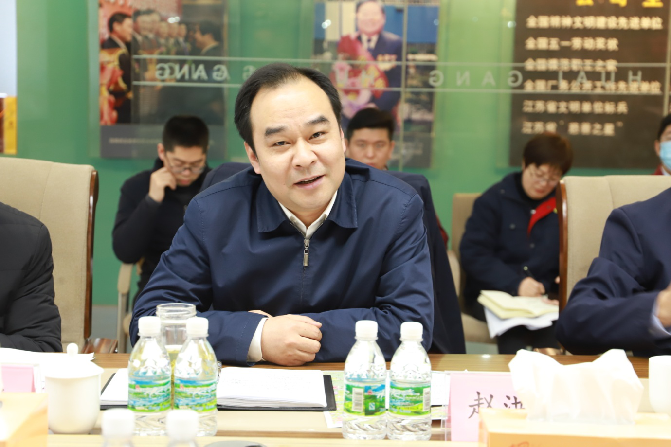 市長陳之常來淮鋼召開淮鋼特鋼“十四五” 規(guī)劃調(diào)研座談會(huì)
